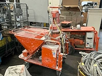 Pft g4 x mobiele gipsspuitmachine - afbeelding 8 van  13