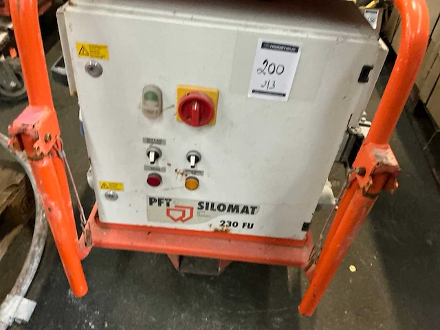 Pft g4 x mobiele gipsspuitmachine - afbeelding 12 van  13