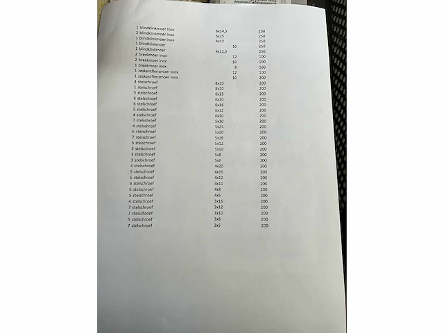 Pgb fasteners grote partij diverse bevestigingsmateriaal - afbeelding 9 van  9