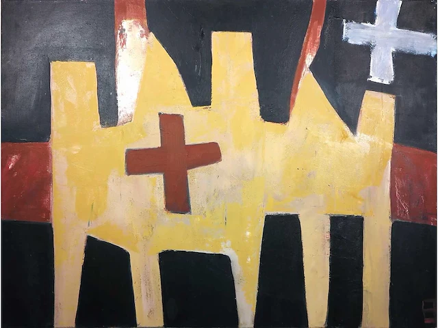 Philip vencken (singapore, 1950) - origineel - afbeelding 1 van  4