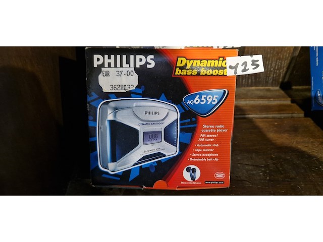 Philipps nieuw cassettespeler radio - afbeelding 1 van  1