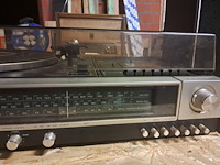 Philipps radio,cassette en platenspeler goede staat + 2 boxen - afbeelding 3 van  8