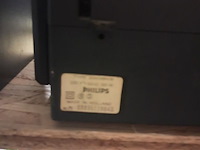 Philipps radio,cassette en platenspeler goede staat + 2 boxen - afbeelding 7 van  8