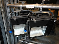 Philips - floodlight – asymmetric hqi 400 ts (set of 2 pcs) - afbeelding 1 van  1