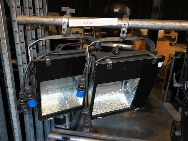 Philips - floodlight – asymmetric hqi 400 ts (set of 2 pcs) - afbeelding 1 van  1