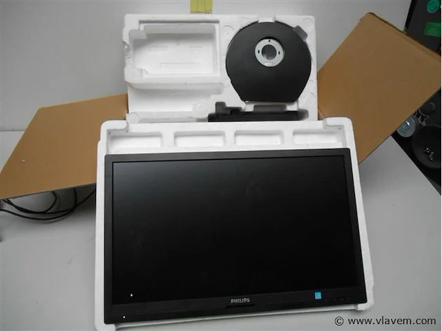 Philips 22"led scherm 220b4lp nieuw - afbeelding 1 van  3