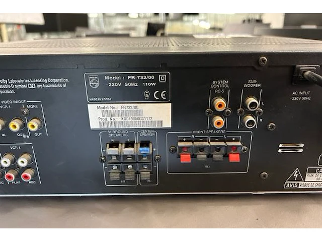 Philips audio/video receiver - afbeelding 7 van  9
