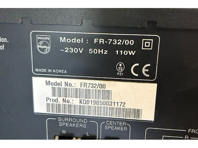 Philips audio/video receiver - afbeelding 9 van  9