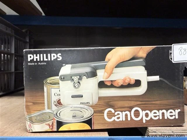 Philips blikopener hr2471 - elektrisch - 2 stuks - afbeelding 1 van  4