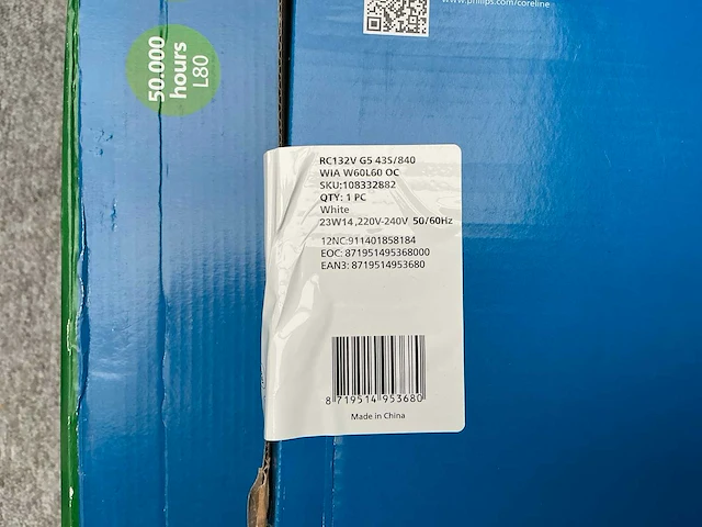 Philips coreline panel rc 132v g5 43s/840 kantoor-winkelverlichting (64x) - afbeelding 6 van  10