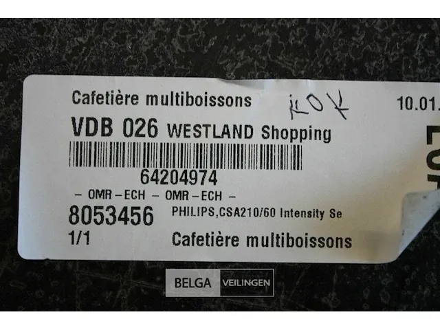 Philips csa210/60 intensity selec koffiezetter multidranken - afbeelding 3 van  3
