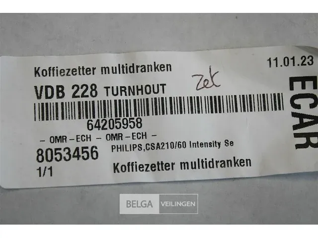Philips csa210/60 intensity selec koffiezetter multidranken - afbeelding 4 van  4