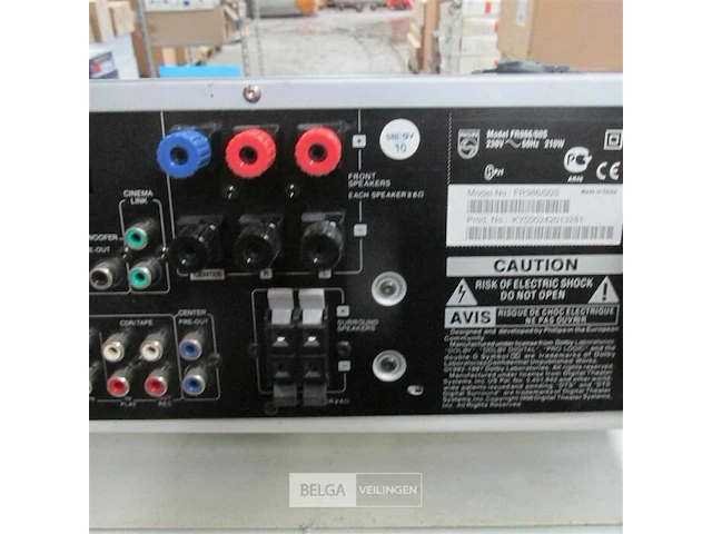 Philips digital cinema sound center fr986 - afbeelding 6 van  7