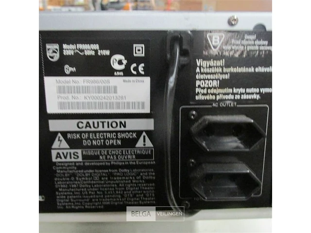 Philips digital cinema sound center fr986 - afbeelding 7 van  7