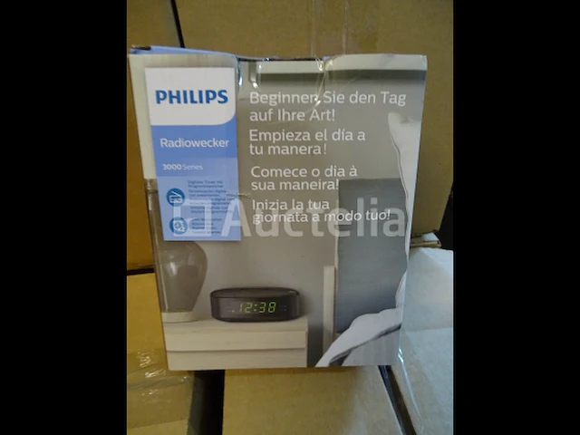 Philips digitale wekkerradio - zwart tar3205 - afbeelding 3 van  3