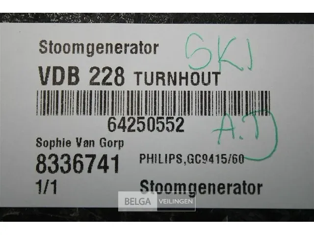 Philips gc9415/60 stoomgenerator - afbeelding 4 van  4
