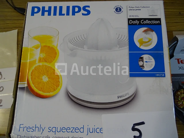 Philips hr2738 elektrische sapcentrifuge - afbeelding 2 van  4