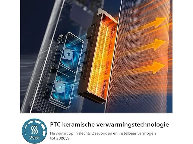Philips keramische ventilatorkachel 5000-serie - afbeelding 5 van  6