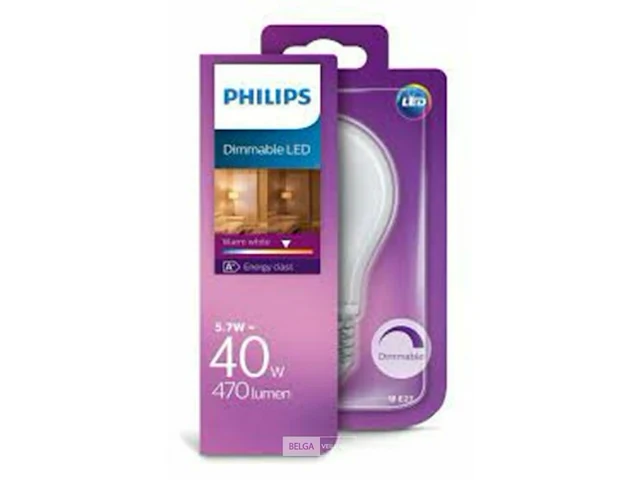 Philips led bulb dimbaar e27 - afbeelding 1 van  2