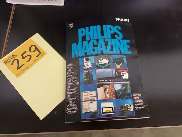 Philips magazine 1987/1988 - afbeelding 1 van  3
