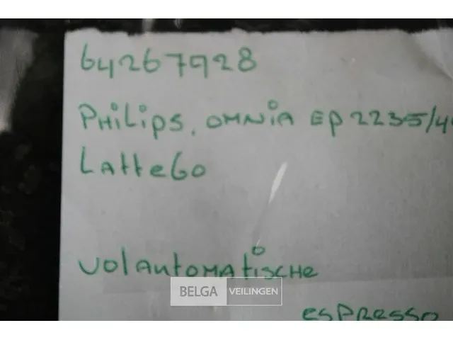 Philips omnia ep2235/40 lattego volautomatische espresso - afbeelding 5 van  5