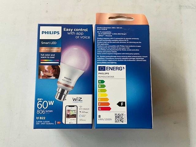 Philips smart led met wiz connected in display (60x) - afbeelding 4 van  6