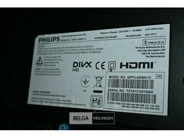 Philips tv-toestel - afbeelding 5 van  6
