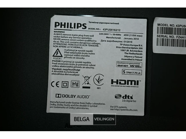 Philips tv-toestel - afbeelding 6 van  6