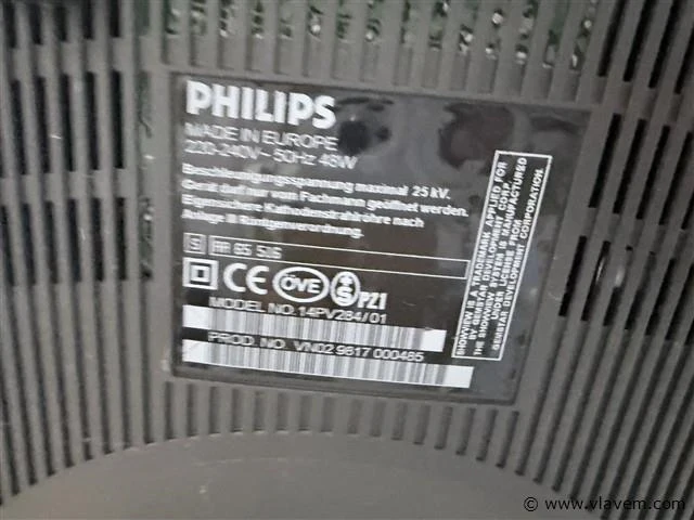 Philips tvcr - tv met ingebouwde video - afbeelding 3 van  3
