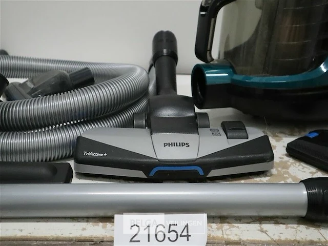 Philips zakloze stofzuiger blauw - afbeelding 2 van  7