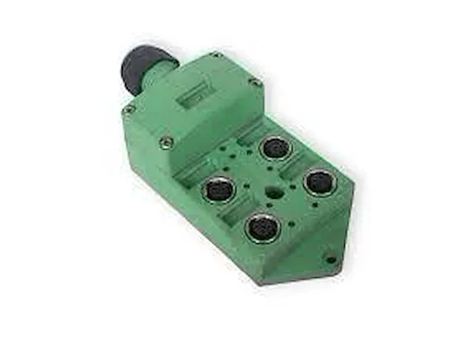 Phoenix contact sacb-4/ 8-c sco select 1437258 passieve sensor/actorbox m12-verdeler met metalen schroefdraad - afbeelding 1 van  1