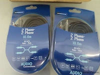 Phono-kabel male-female, bandridge - afbeelding 2 van  3