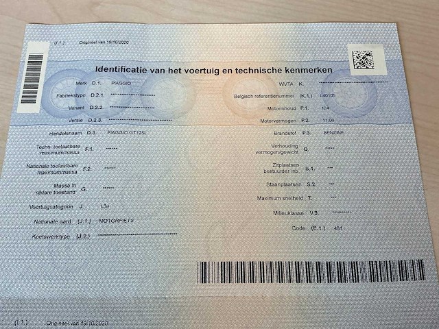 Piaggio vespa 125 - afbeelding 22 van  32