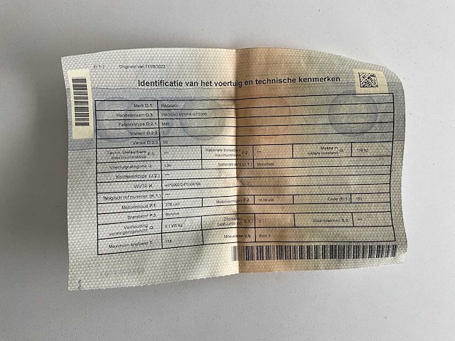 Piaggio vespa gts300 - afbeelding 24 van  30