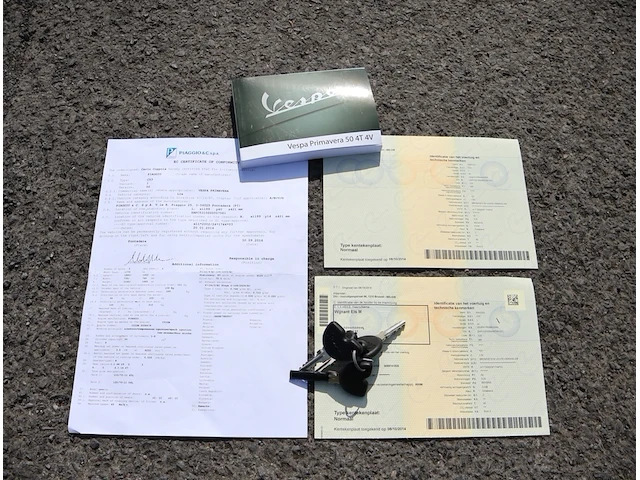 Piaggio vespa primavera - zapc5310000007581 - 2014 - afbeelding 9 van  23