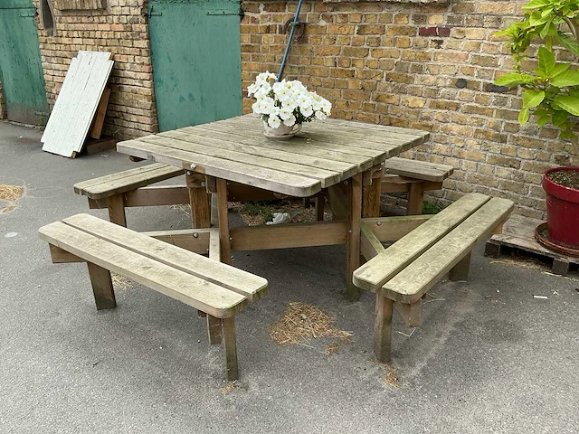 Picknicktafel - afbeelding 2 van  5