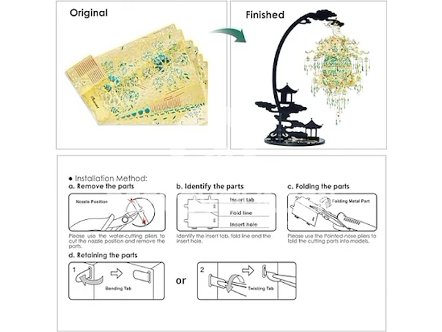 Piececool 3d puzzel - afbeelding 4 van  5