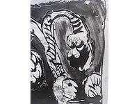 Pierre alechinsky - a propos de binche - offset - afbeelding 4 van  5