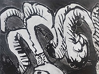 Pierre alechinsky - a propos de binche - offset - afbeelding 5 van  5