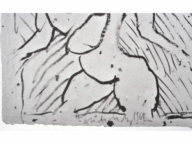 Pierre alechinsky - ecouter dessiner - offset - afbeelding 4 van  6