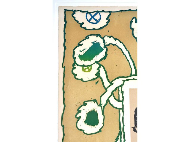 Pierre alechinsky - lettre ouverte - litho - afbeelding 2 van  12