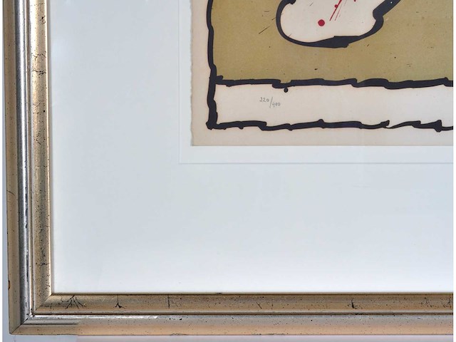 Pierre alechinsky - lettre ouverte - litho - afbeelding 7 van  12