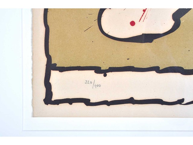 Pierre alechinsky - lettre ouverte - litho - afbeelding 9 van  12