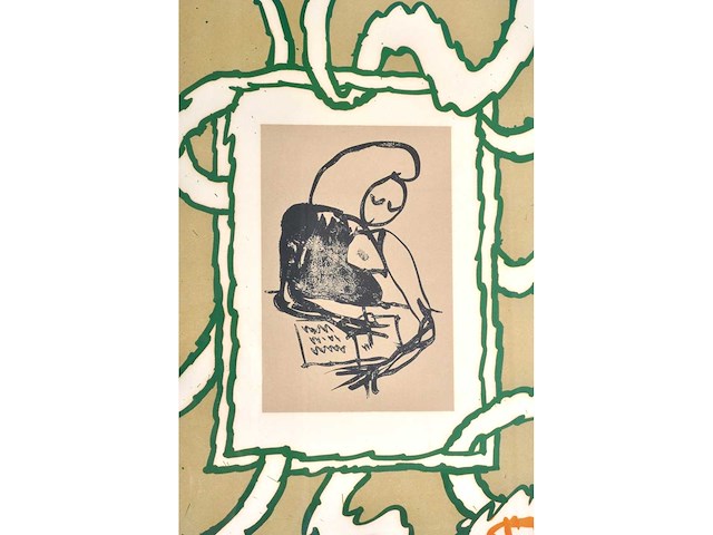 Pierre alechinsky - lettre ouverte - litho - afbeelding 10 van  12