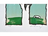 Pierre alechinsky - retour aux sources - litho - afbeelding 5 van  11