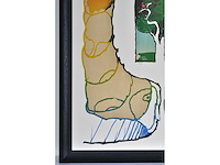 Pierre alechinsky - retour aux sources - litho - afbeelding 8 van  11