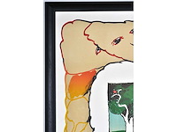 Pierre alechinsky - retour aux sources - litho - afbeelding 9 van  11