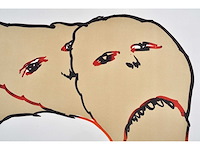 Pierre alechinsky - retour aux sources - litho - afbeelding 11 van  11