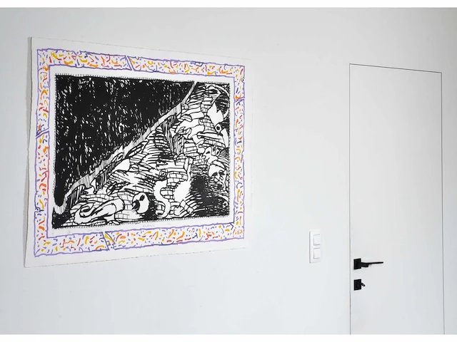 Pierre alechinsky - sans l’ecorce b - litho en ets/ aquatint - afbeelding 5 van  13