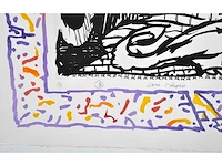 Pierre alechinsky - sans l’ecorce b - litho en ets/ aquatint - afbeelding 8 van  13